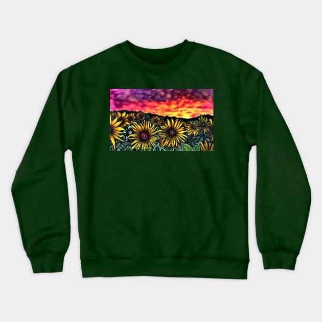 A New Beginning Crewneck Sweatshirt by SeanKalleyArt